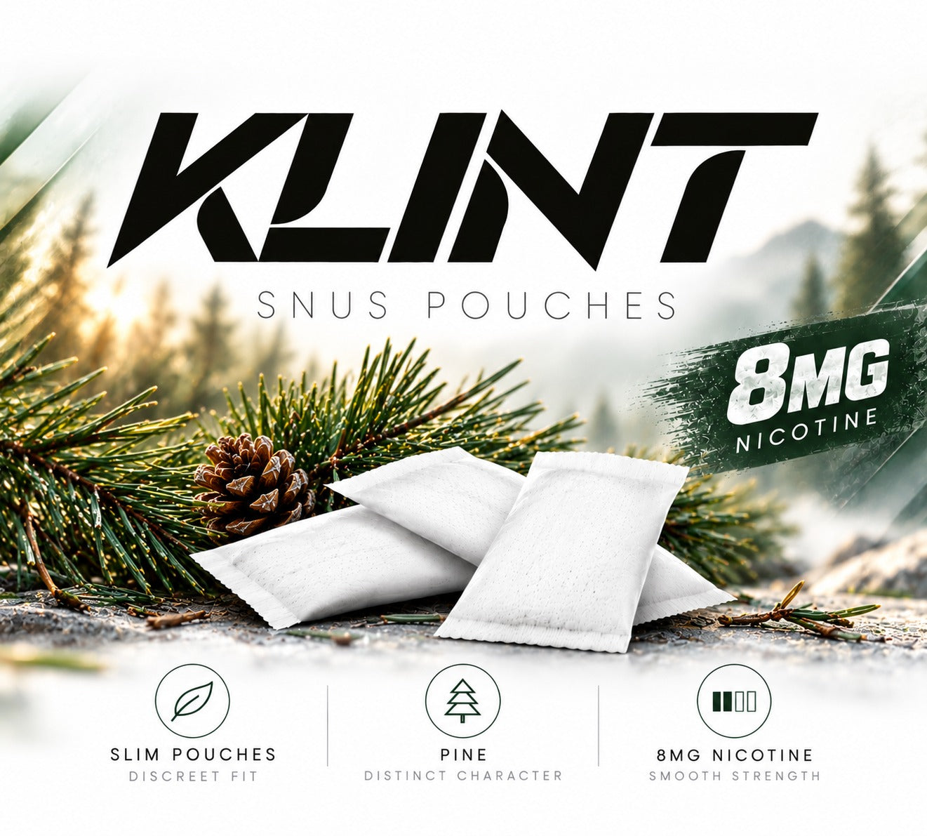 Introducing KLINT Pine Snus – New to Canada