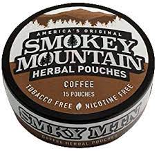 Smokey Mountain Herbal Pouches w/ Caffeine