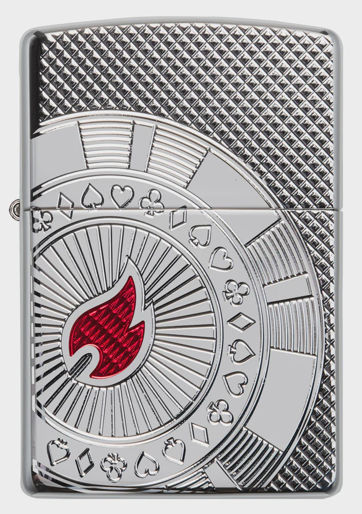 ZIPPO - Poker Chip Design 49058