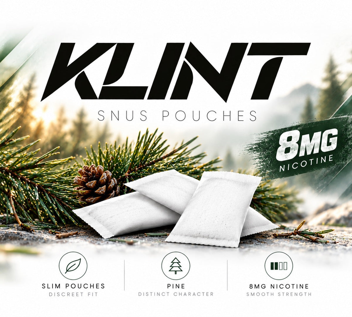 Introducing KLINT Pine Snus – New to Canada