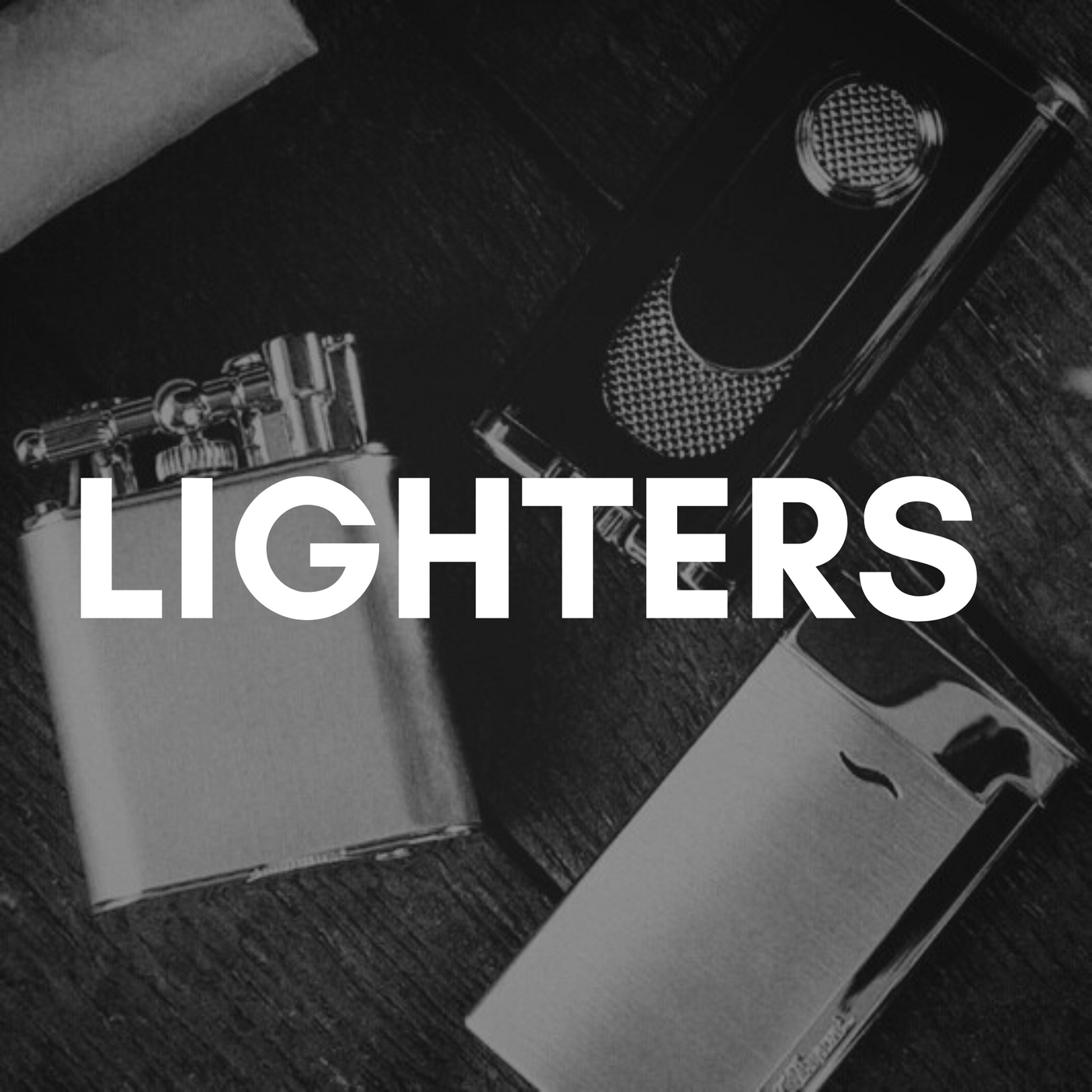 Cigar Lighters.  Jet Flame, Softe Flame butane lighers for premium cigars. Calgary Cigar Shop