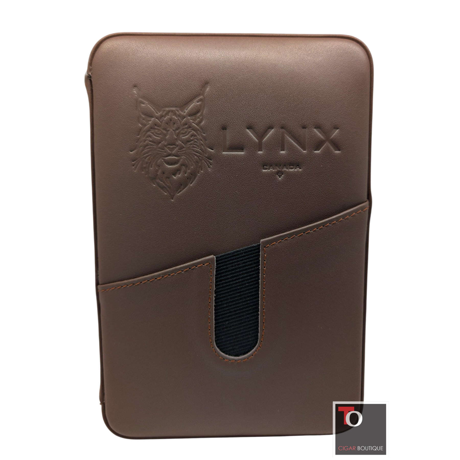 LYNX Premium Leather Cigar Case