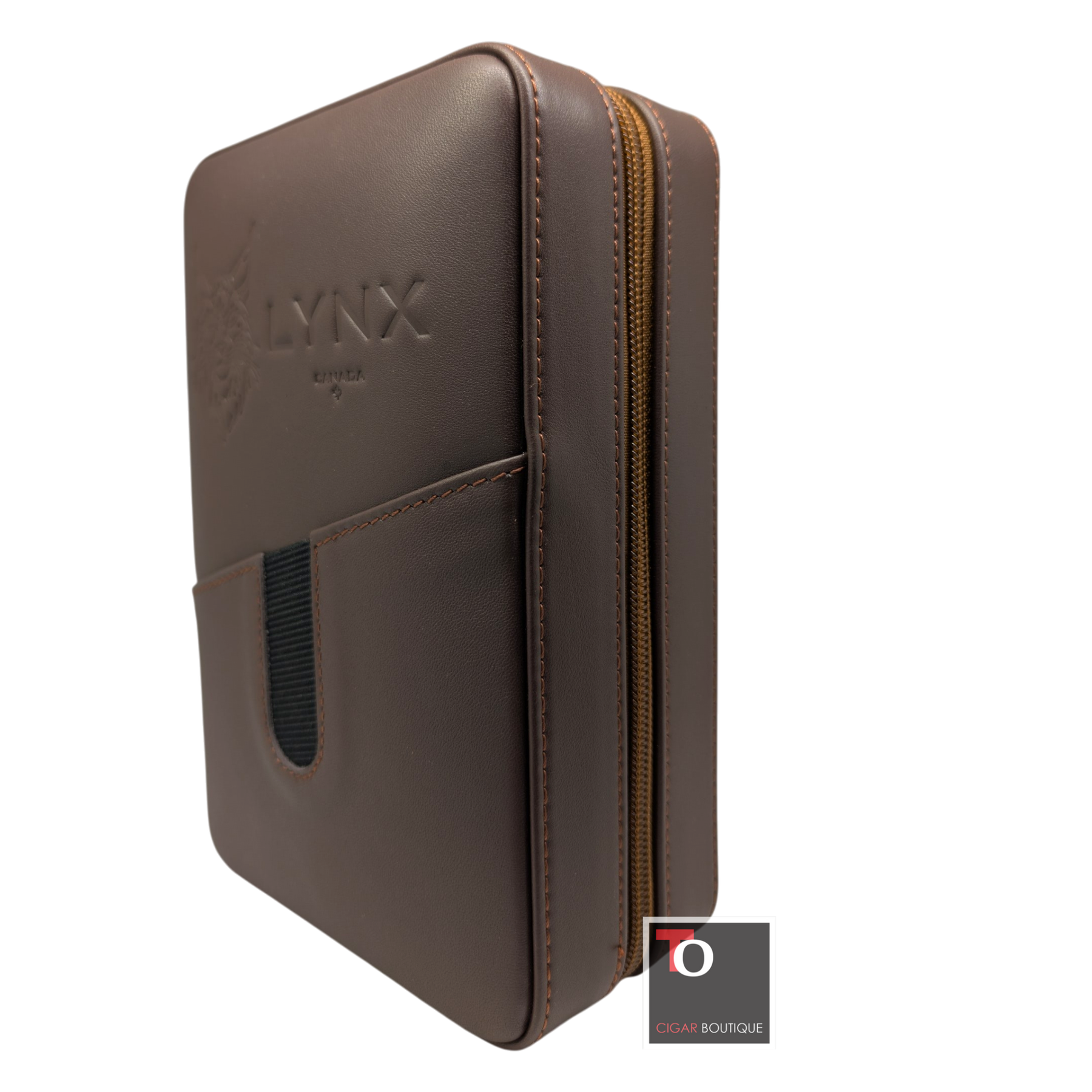 LYNX Premium Leather Cigar Case