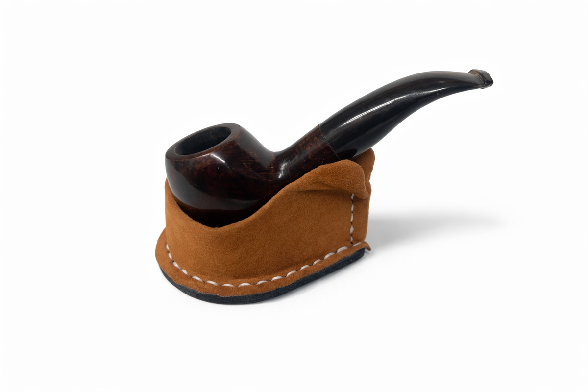 Leather Pipe Stand