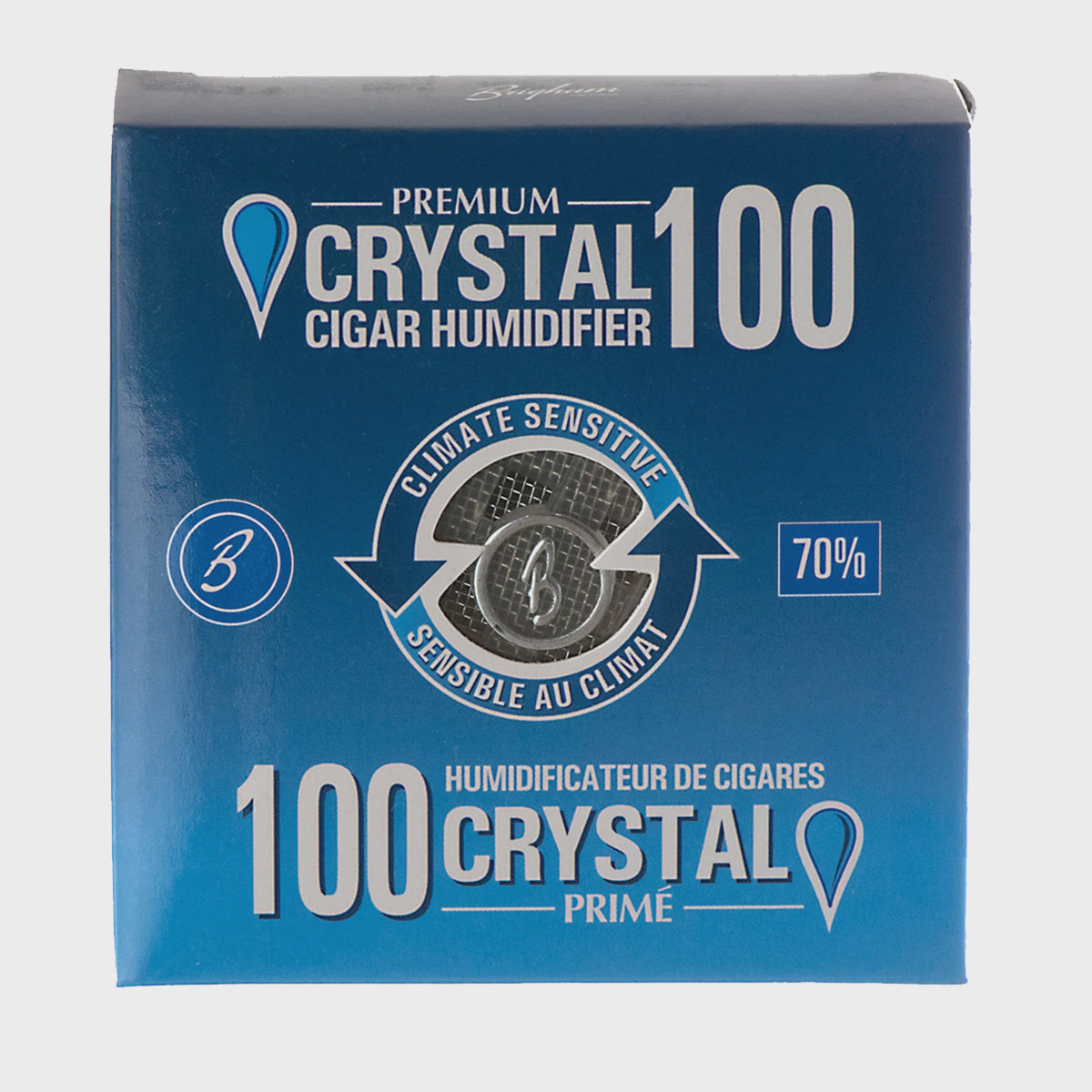Brigham Crystal Cigar Humidifier 100 CT