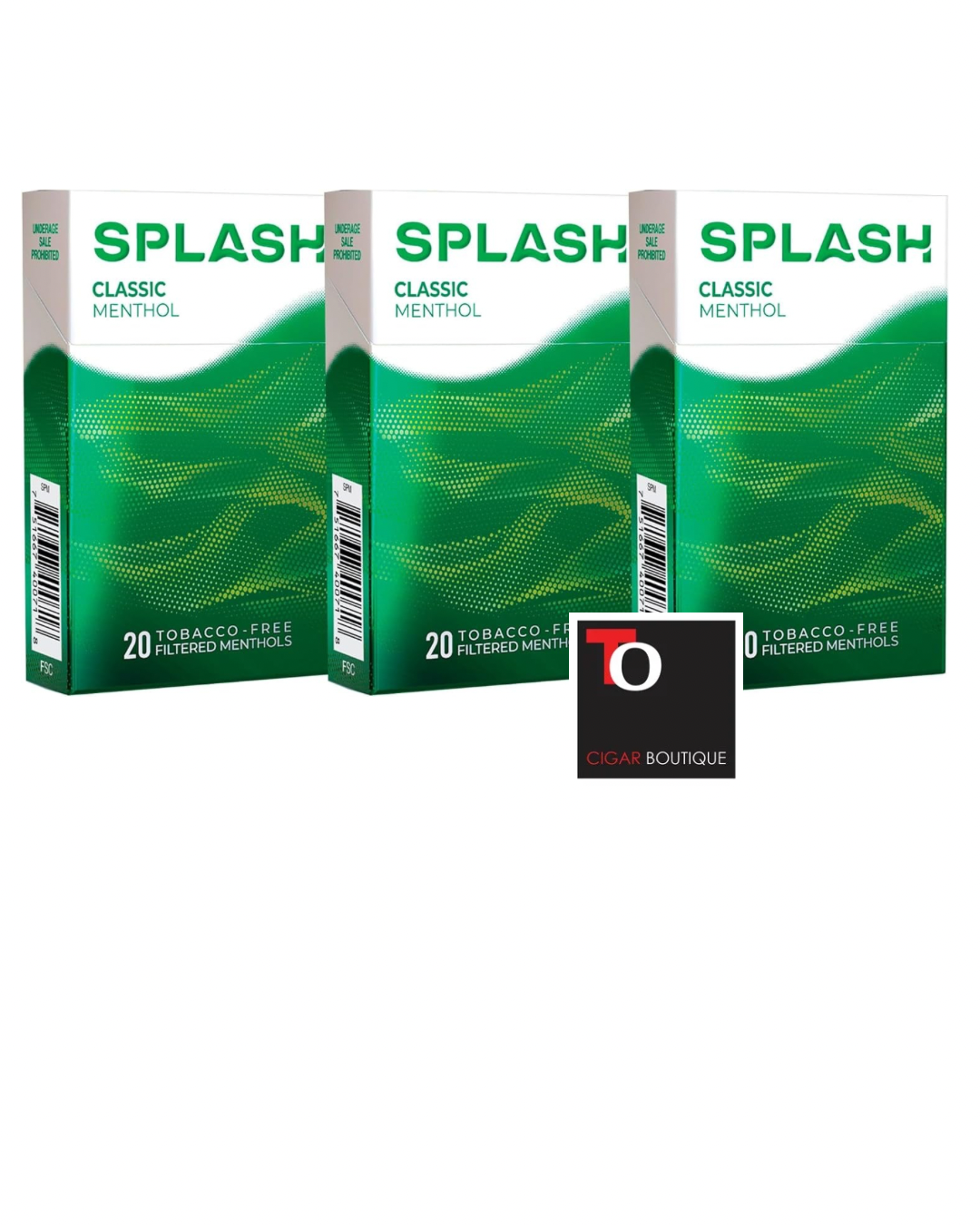 Splash Classic Menthol 20pk CTN