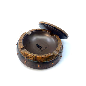 Lotus Resin Barrel Ashtray