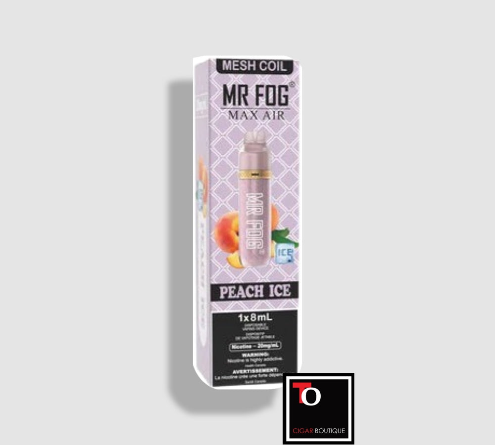 Mr Fog Calgary. Calgary VAPE, Disposable Vape Max Air by Mr. Fog available in our Calgary Shops